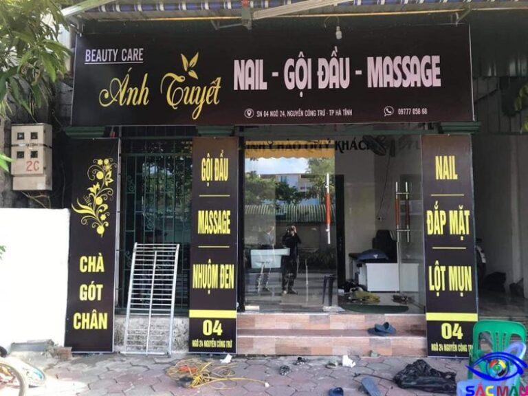 Tổng hợp 30+ mẫu biển quảng cáo in bạt spa đẹp, thu hút – Quảng Cáo HL