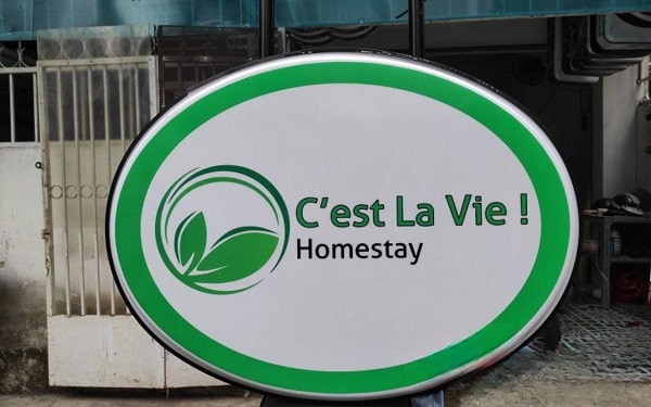 Thế nào là biển quảng cáo hình elip