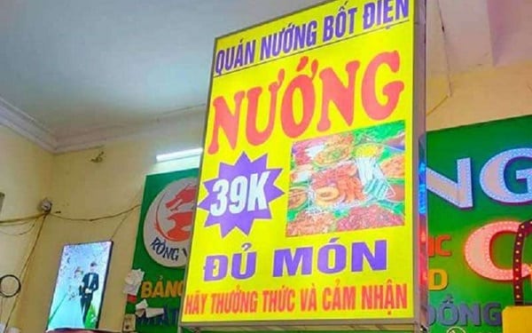 Mẫu biển quảng cáo lẩu nướng đẹp - Mẫu 17