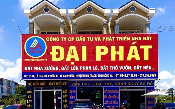 Mẫu biển quảng cáo mua bán nhà đất đẹp - Mẫu 14