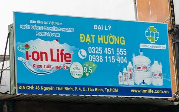 Mẫu biển quảng cáo ngoài trời đẹp tại Gia Lâm - Mẫu 3