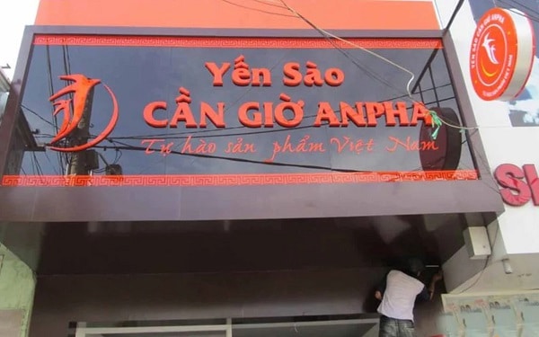công trình thi công lắp đặt biển quảng cáo tại Gia Lâm của HL