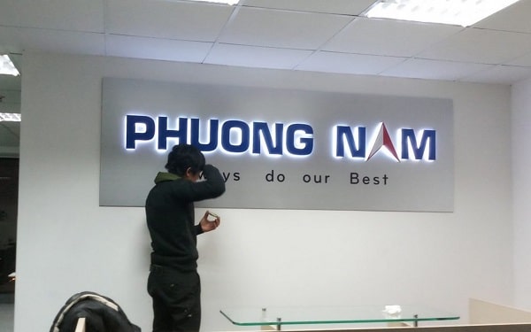 Dịch vụ làm biển backdrop công ty, văn phòng uy tín giá rẻ