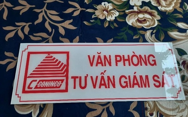 Mẫu biển phòng ban đẹp