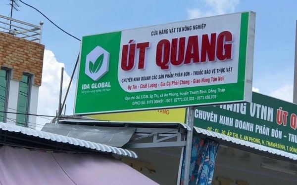 mẫu biển quảng cáo cửa hàng gas đẹp - Mẫu 15