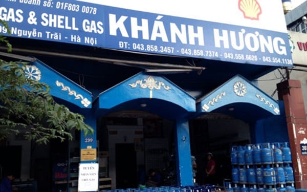 mẫu biển quảng cáo cửa hàng gas đẹp - Mẫu 12
