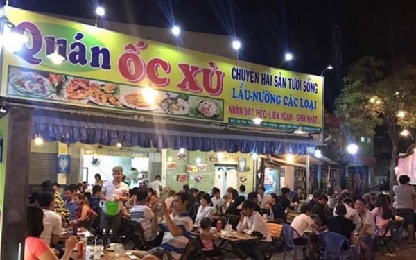 Mẫu biển quảng cáo quán ốc - Mẫu 145
