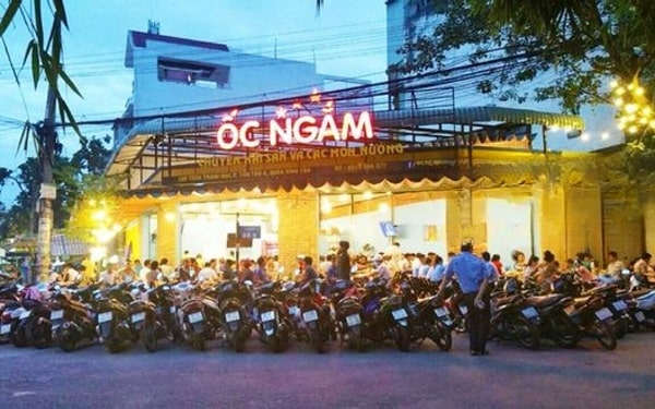 Mẫu biển quảng cáo quán ốc - Mẫu 16
