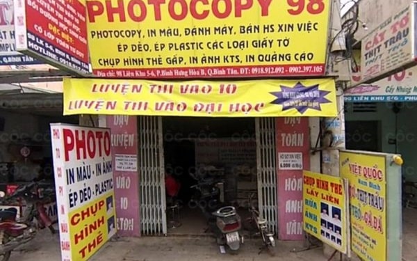 Mẫu biển quảng cáo photocopy đẹp - Mẫu 10