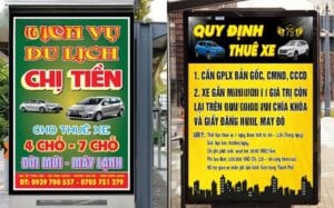 Tổng hợp hơn 30 mẫu biển quảng cáo taxi gia đình​ bền đẹp giá tốt